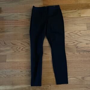 J. Crew Black Pixie Ponte Pant Womens 2 Short Preppy Casual Minimalist 31090